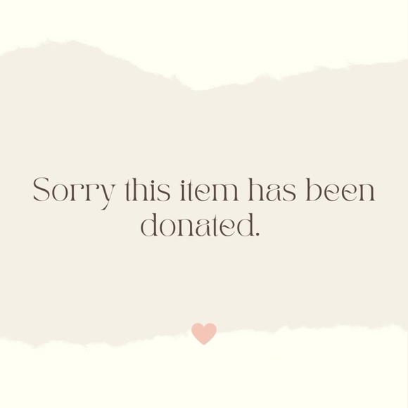 Sorry, Item Has Been Donated, Check Out My Other Great Items - Picture 1 of 2